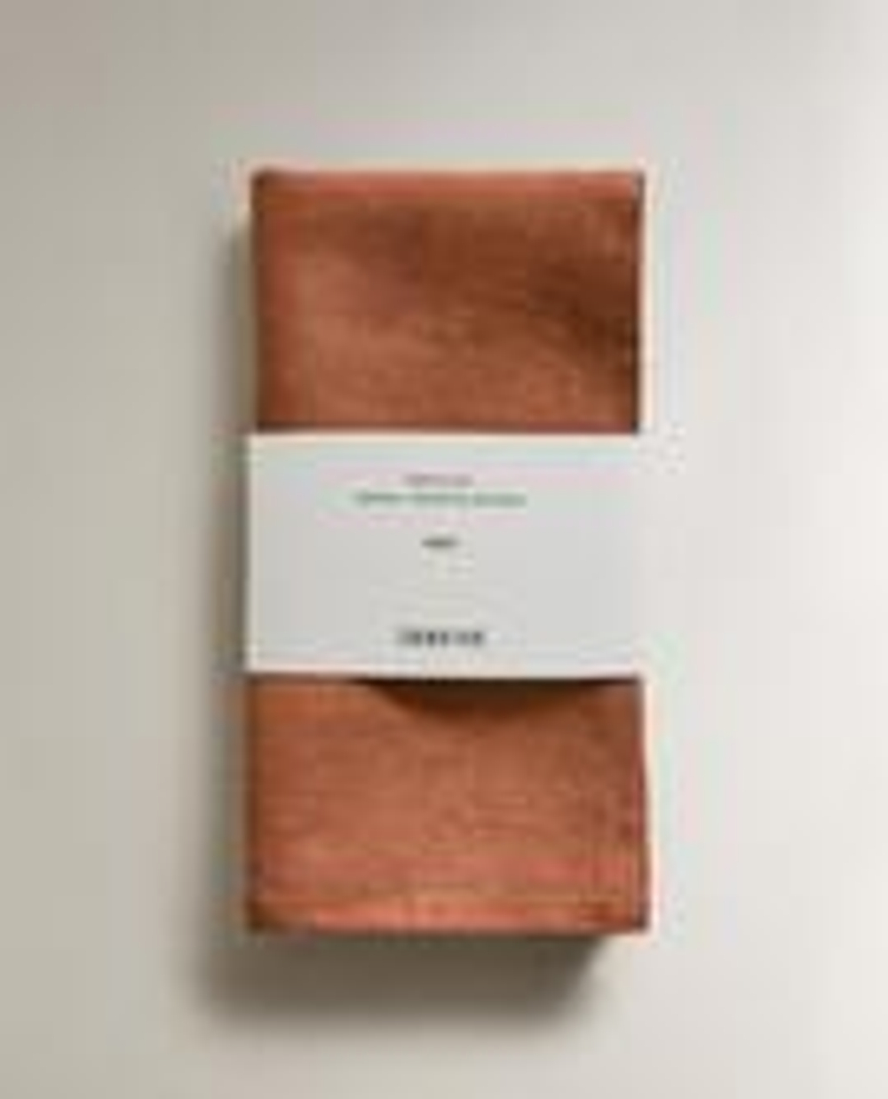 ZARA HOME САЛФЕТКИ ИЗ ЛЬНА (НАБОР ИЗ 2 ШТ.), КОРИЧНЕВЫЙ