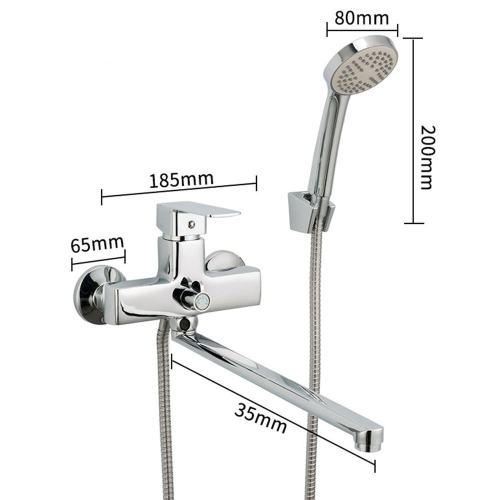 Смеситель для ванны, Frud, с картриджем, хром, R22131