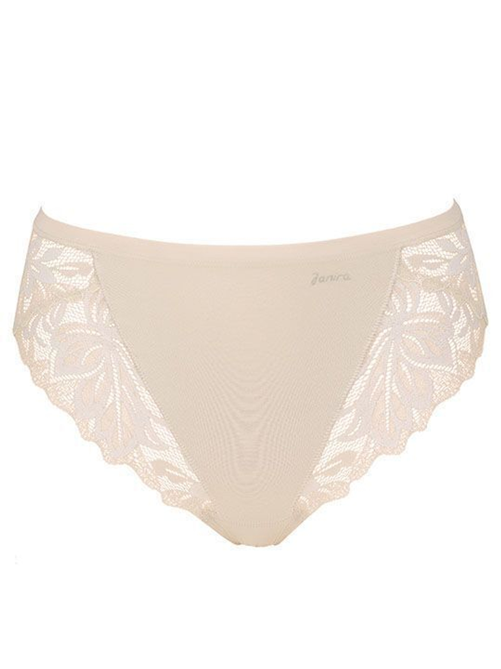 Трусы-слип со средней линией талии Sophie (Размер: L) (Цвет: молочный)