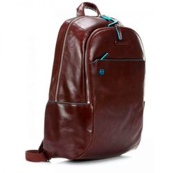 Рюкзак Piquadro Blue Square коричневый из телячьей кожи (CA3214B2/MO) 2