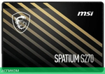 SSD диск MSI Spatium S270 960GB (S78-440P130-P83)