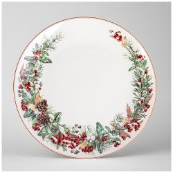 ТАРЕЛКА ОБЕДЕННАЯ LEFARD "МОРОЗКО" 27 СМ (КОР=18ШТ.)