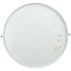 Светильник ЭРА НБП 03-100-001 Акватермо алюминий/стекло IP54 E27 max 100Вт D240 круг белый | Светильники ЖКХ РБ