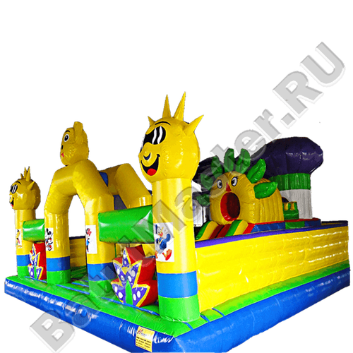 Коммерческий надувной батут "Солнышки"