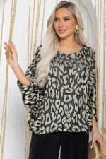 Блуза Шармель (черно-золотая) Б12218-16 LT Collection