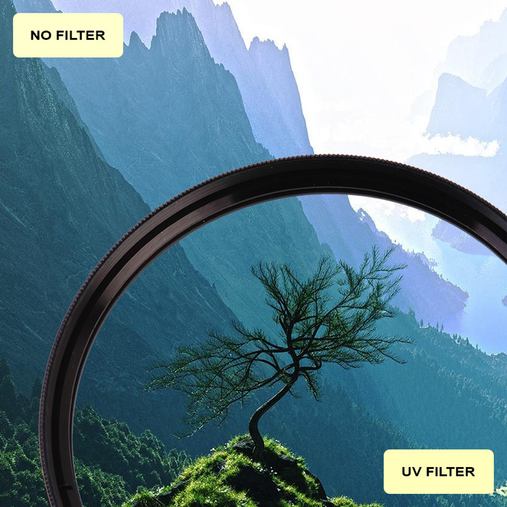 Ультрафиолетовый защитный фильтр для объектива UV 49 mm