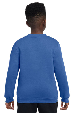 Детская теннисная толстовка Nike Kids Sportswear Club Fleece - comet blue/white