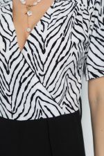 Комбинезон Мой успех (черно-белый) К11278 LT Collection