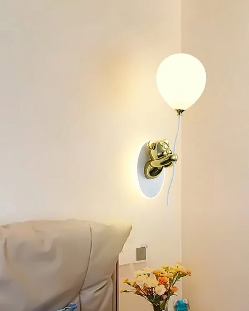 Креативный и персонализированный мультяшный детский настенный светильник в двух вариантах 😍