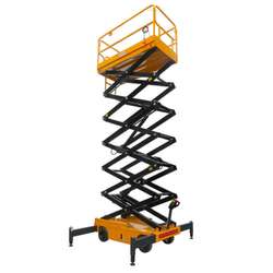 Подъемник ножничный самоходный SJY-0.5-9A (500 кг; 9 м) SMARTLIFT (SMART)