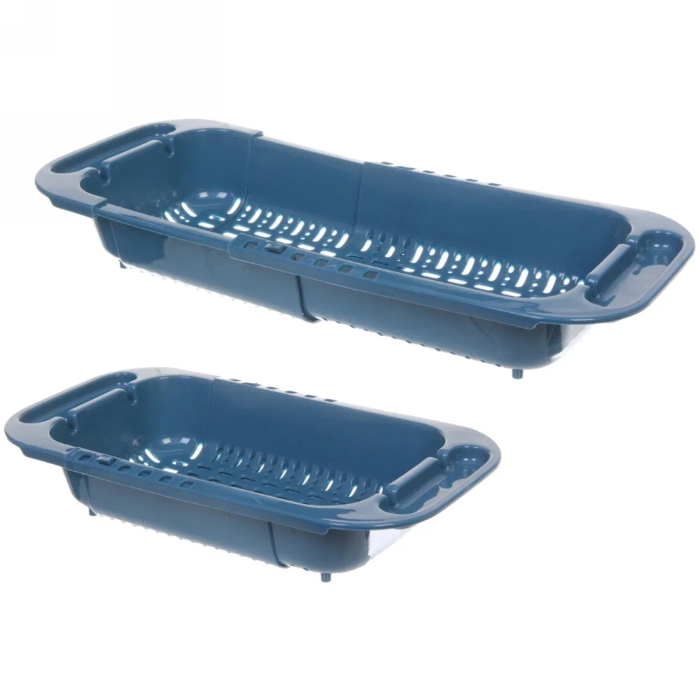 Дуршлаг пластиковый раздвижной «Астория» 34*18,5*5,5см (44*18,5*5,5см)