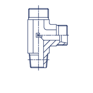 Штуцер FLC DL22 BSPT 3/4 (корпус)