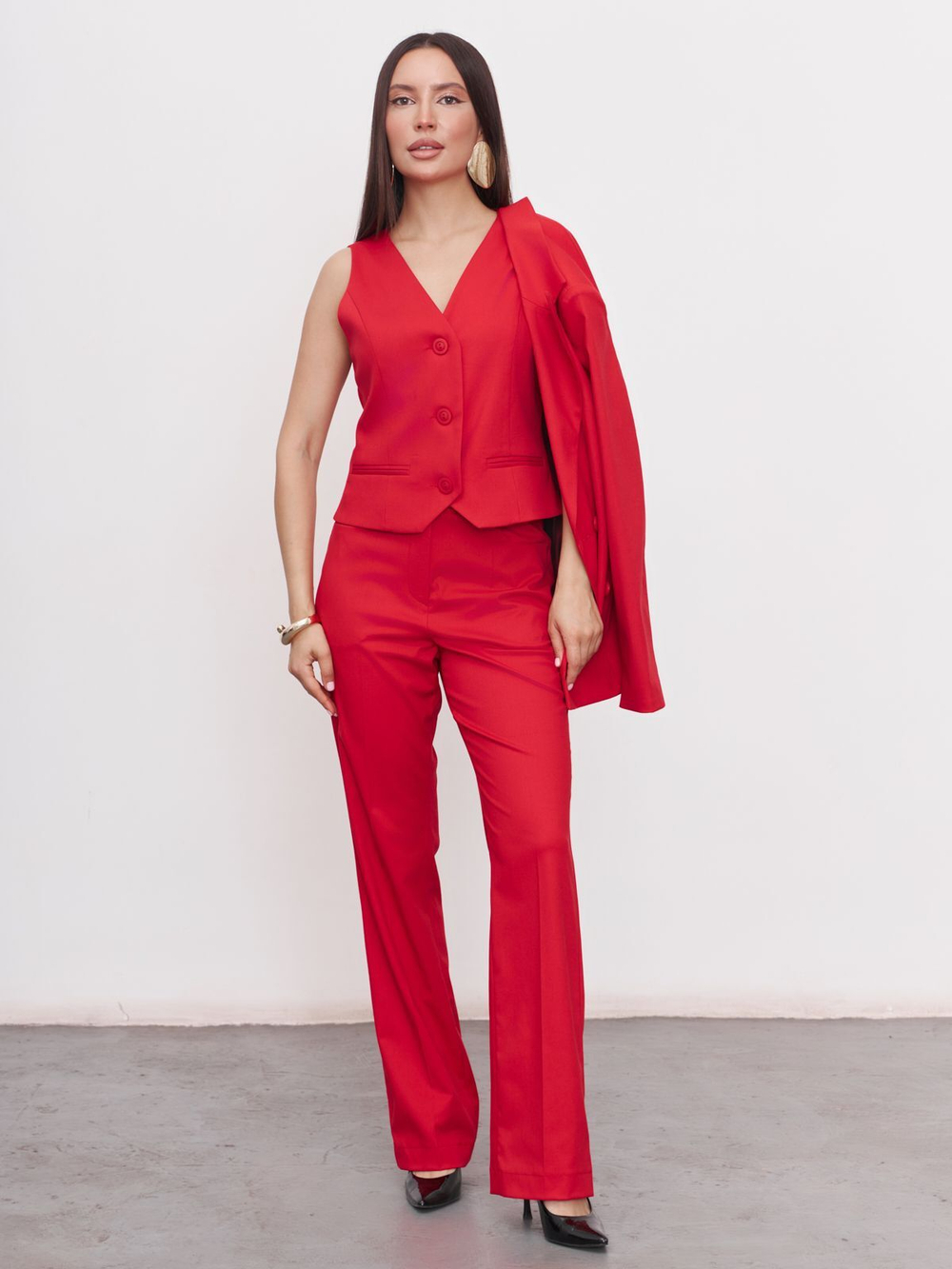 Брюки женские, Модный дом Виктории Тишиной, Тома мятные