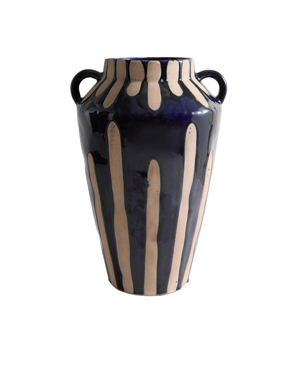 Zara Home Ваза из фаянса, цвет синий, 41 см