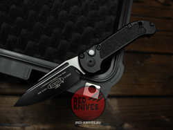 Нож Microtech GRN LUDT Gen III Standard S/E Black - клинок черный, черная рукоять