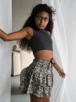 Юбка-шорты питоновая спортивная для девочки