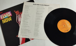 Винтажная виниловая пластинка LP Elvis Presley Now (Japan 1973) (No Obi)
