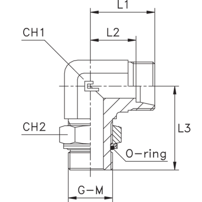 Штуцер FRG90 DL10 BSP 1/4 " (корпус)