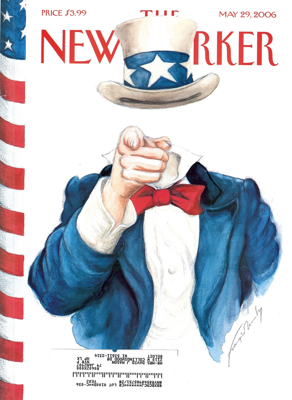 Журнал The New Yorker 29-05-2006, обложка