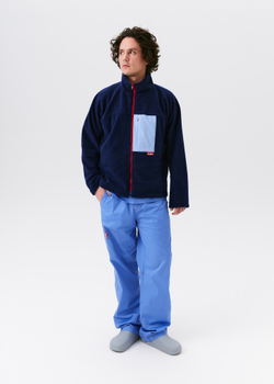 Куртка медицинская мужская Юэки, нэви