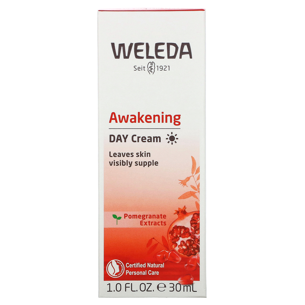 Weleda, Awakening Day Cream, дневной крем для лица с экстрактами граната, 30 мл (1 жидк. унция)