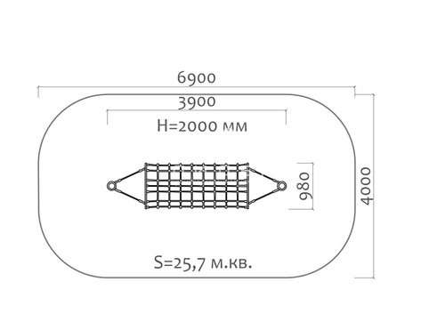 Канатная конструкция 33002.21