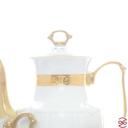 Кофейный сервиз Repast Матовая полоса Мария-тереза 15 предметов на 6 персон