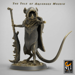 Крыса scaven rat мышь Воин Паладин Варвар Файтер Рыцарь миниатюра для dnd, днд, pathfinder, фентези, Настольная игра, НРИ, Варгейм, РПГ