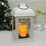 Сувенир с подсветкой «Волшебная лампа» 24,5*24,5*45 см (работает от 3*ААА), Белый