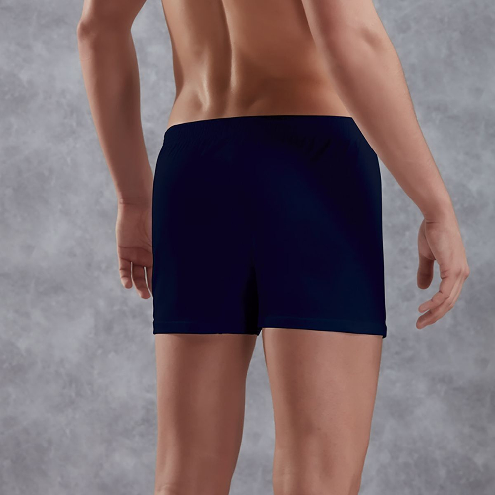 Хлопковые трусы-боксеры свободного покроя Doreanse Cotton Basic (Размер: L) (Цвет: серый меланж)