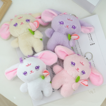 Мягкий брелок цветной "Ушастик"