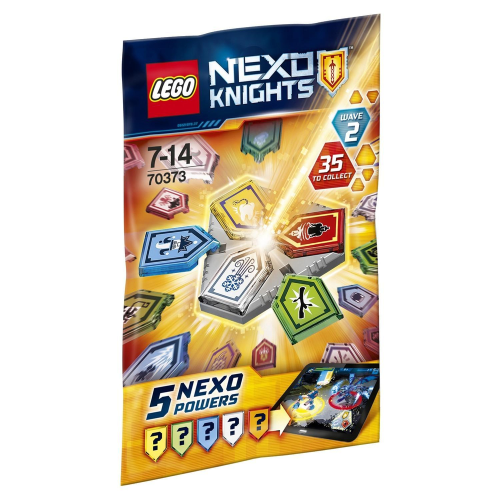 LEGO Nexo Knights: Комбо-силы NEXO 70373 — Combo NEXO Powers Wave 2 — Лего Нексо Рыцари