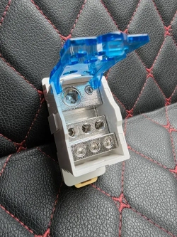 UKK160, 160A 690 - 1000В. Распределительный блок на дин-рейку (DIN), кросс-модуль.