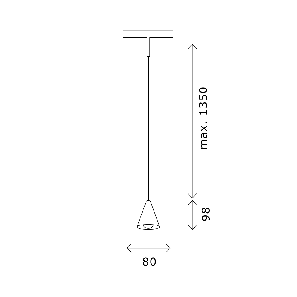 Светильник трековый SUPER5 LED 1х5W