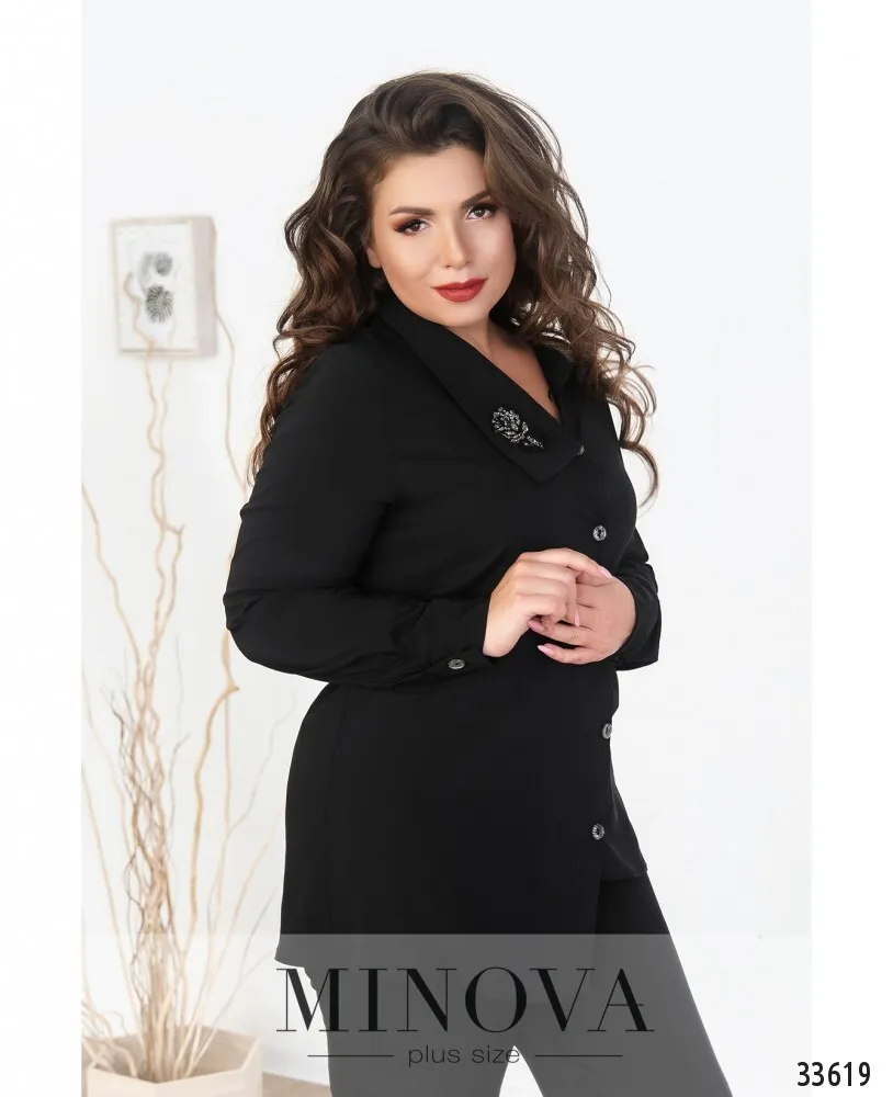 Рубашка 131-черный Minova