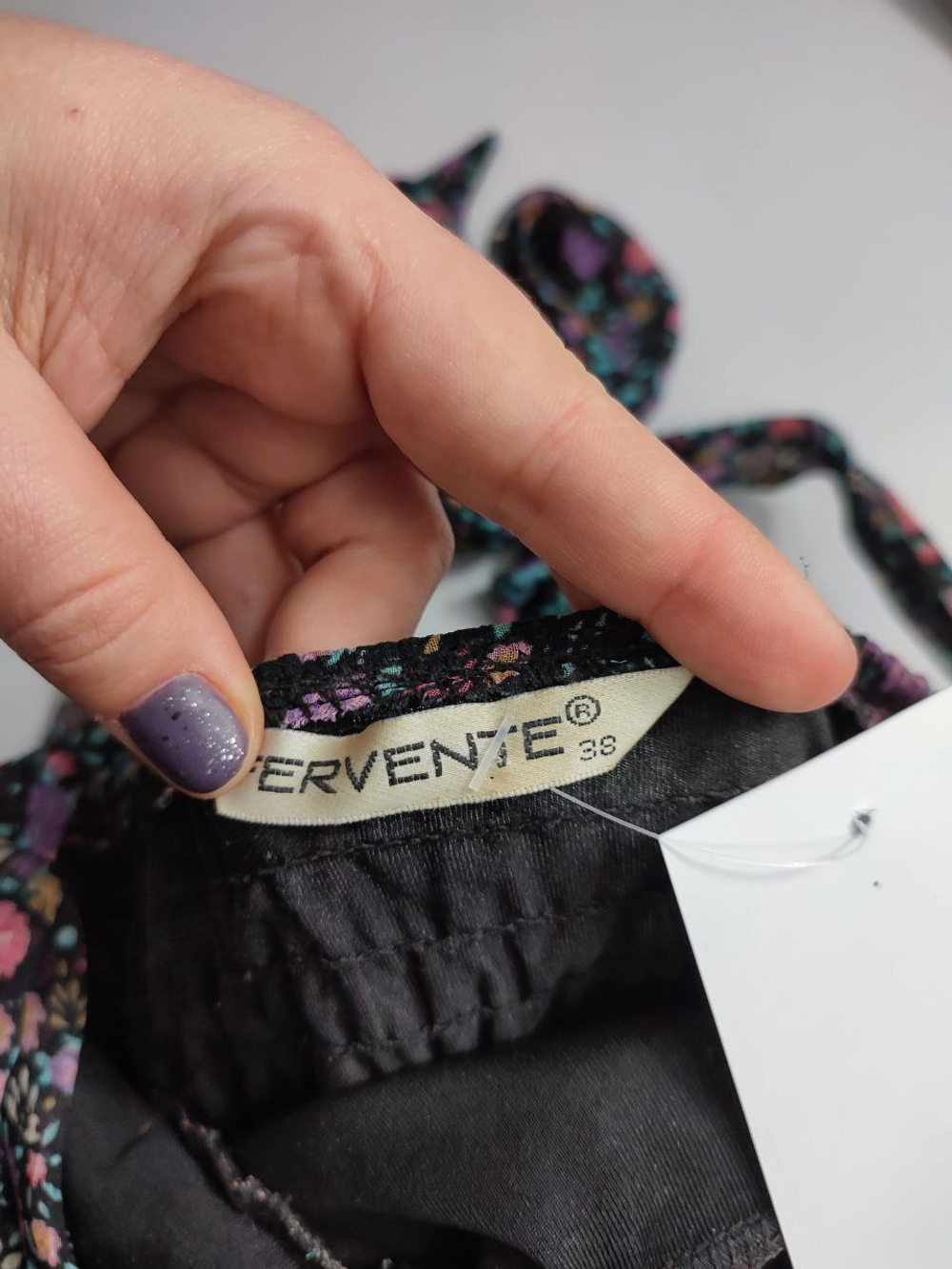 Платье Fervente цветочное 42 размер