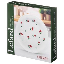 НАБОР ТАРЕЛОК ЗАКУСОЧНЫХ LEFARD "CHERRY" 2 ШТ. 21*21,5*2,5 СМ