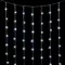 Светодиодный занавес 2*2 м., 400 белых LED ламп, облегченный, прозрачный провод ПВХ, LTC (PCL400NOT-10-2W)