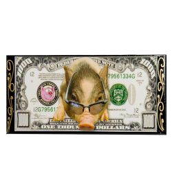 Народные промыслы ШК-11/12-A Шкатулка-купюрница в технике декупаж (8х17х4)