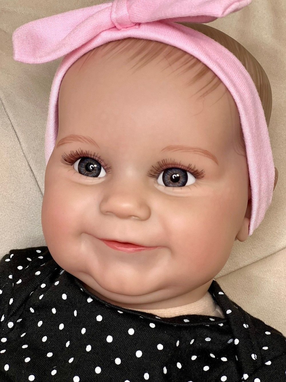 Кукла Реборн мягконабивная 60см в пакете (FA-100A)