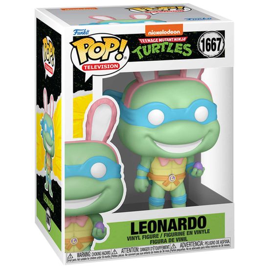 Фигурка Funko POP! TV TMNT Easter Leonardo (1667) 86043 / Фигурка Фанко ПОП! по мотивам франшизы "Черепашки-ниндзя", Леонардо