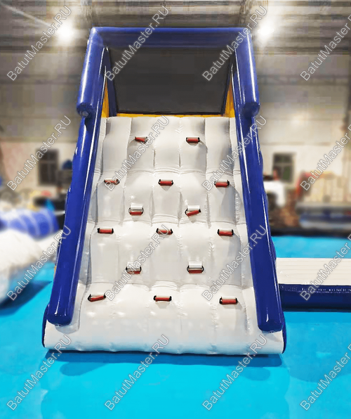 Аквапарк "Батут-черепаха и горка-акула", размер 9*5,5*3