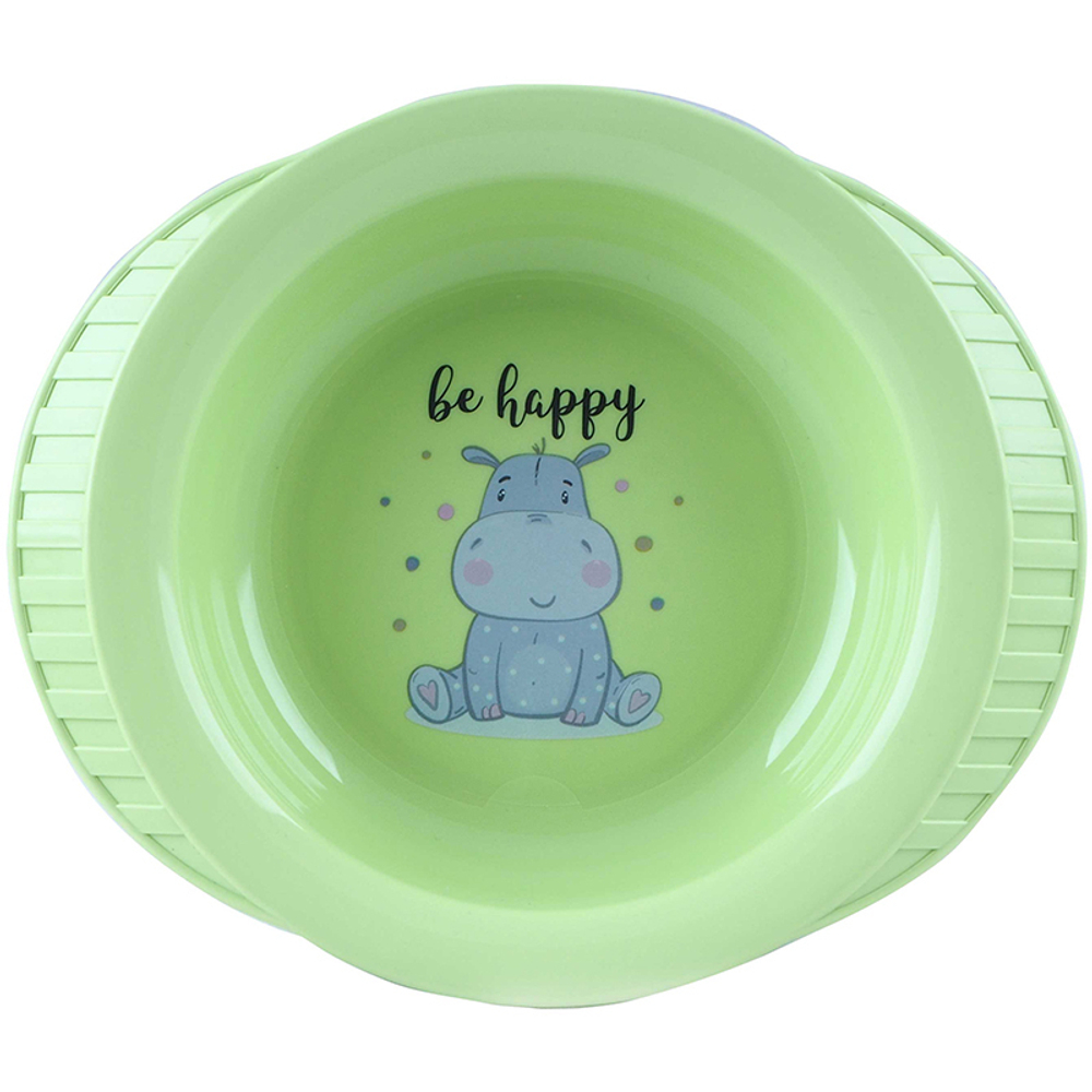Тарелка детская на присоске арт. ПБ42201, ПБ42273 ПОЛИМЕРБЫТ