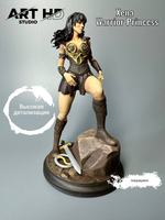 Зена королева воинов Xena Warrior Princess фигурка (окрашена)