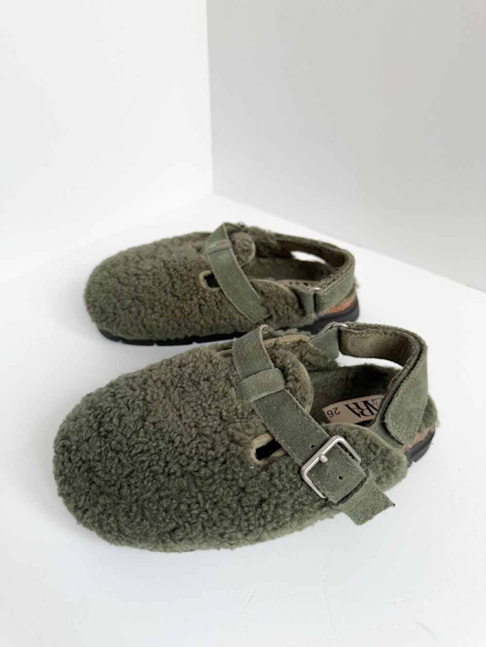 Меховые сандалии Zara, 26