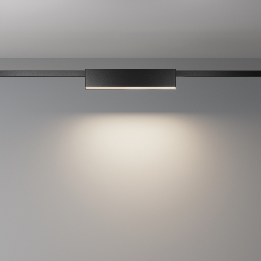 Магнитный трековый светильник Maytoni FLARITY Basis TR151-1-12W4K-B