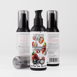 SGAN YONI GEL - Оральный лубрикант, клубника со сливками, 100 мл