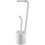 "WENDY" Стойка напольная б/д + ерш белая FX-7032-02