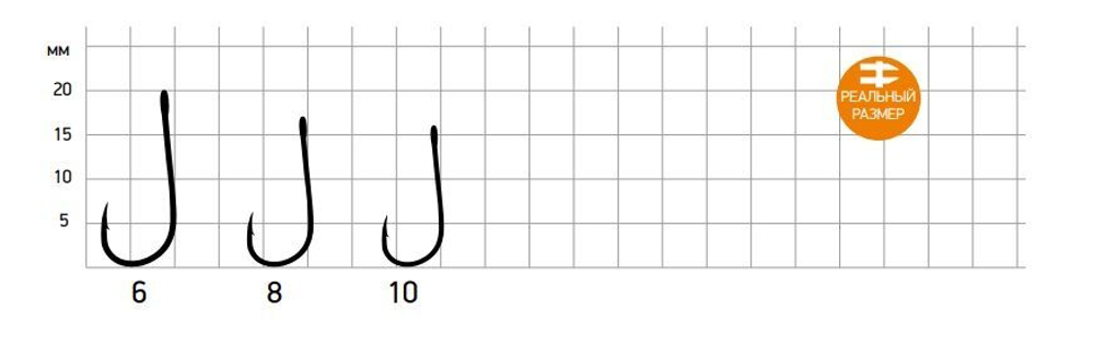 Крючки для рыбалки Saikyo KH-10120 BN