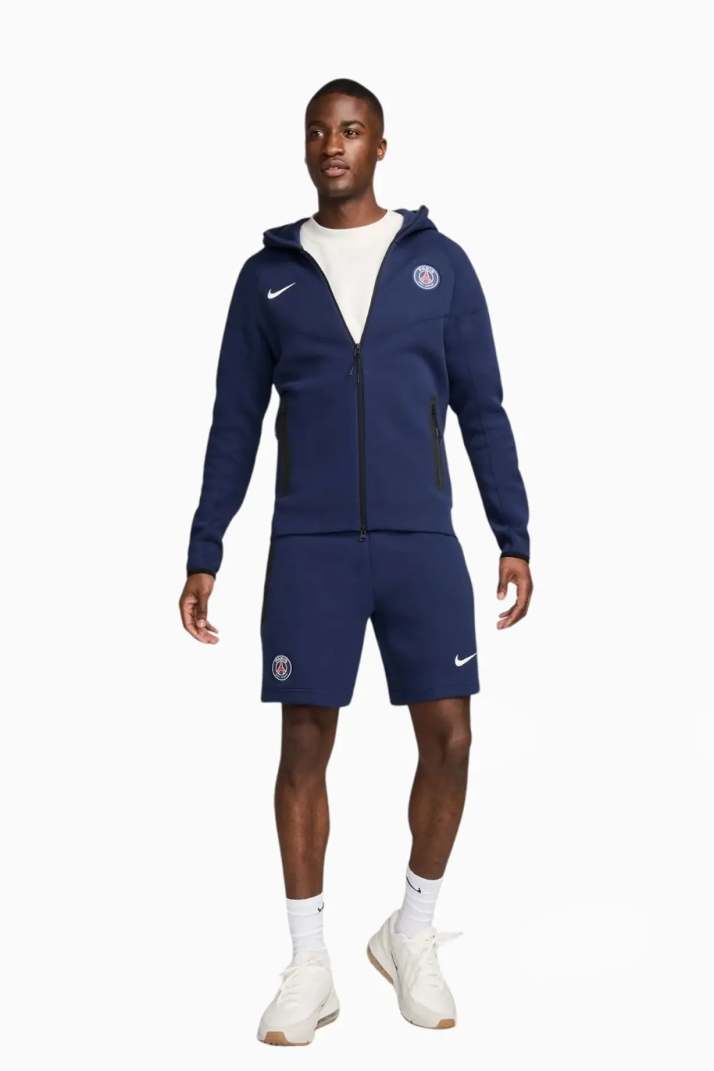 Кофта Nike PSG 24/25 Tech Fleece Windrunner - темно-синий
